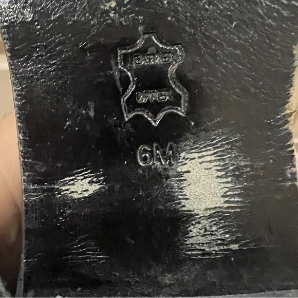 Tory Burch Equestrian Boots Black Leather 6M - Picture 7 of 10